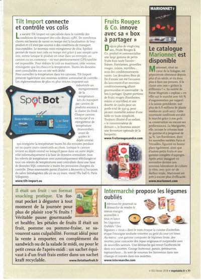 Spotbot Cellular : Tilt Import connecte et contrôle vos colis