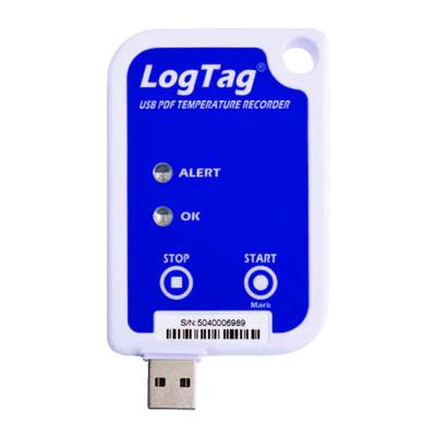 Enregistreur de température réutilisable USB LogTag UTRIX-16