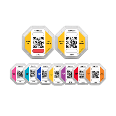 Indicateur de choc ShockWatch 2 QR