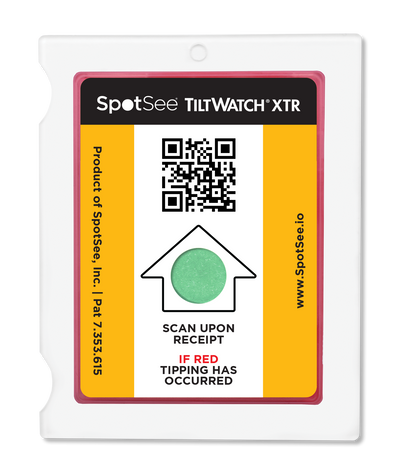 Indicateur de renversement TILTWATCH XTR QR