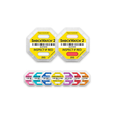 Indicateur de choc ShockWatch 2 Spotsee