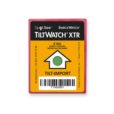 Indicateur de renversement TiltWatch XTR