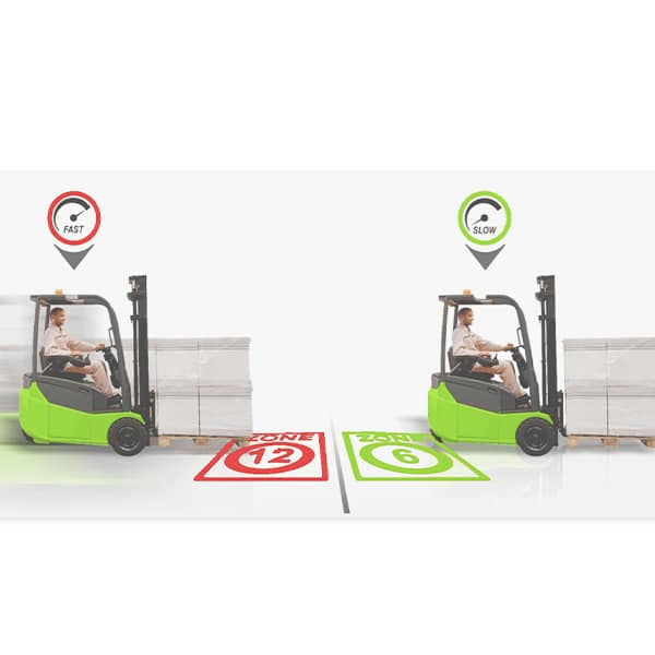 Tilt-Import ralentit et contrôle vos chariots