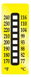 Indicateur de haute température Temp Tilt - 7
