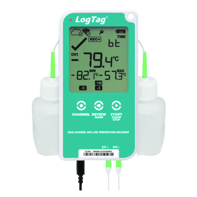 Enregistreur de température réutilisable LogTag UTREL30-WIFI