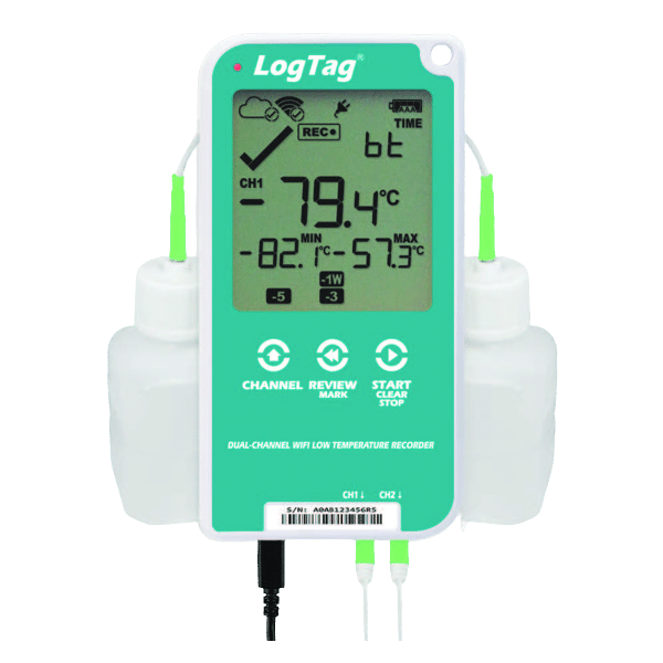 Enregistreur de température réutilisable LogTag UTREL30-WIFI