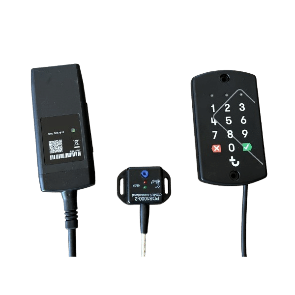 Contrôleur d’accès engin de manutention avec capteur de choc TRACKTILT