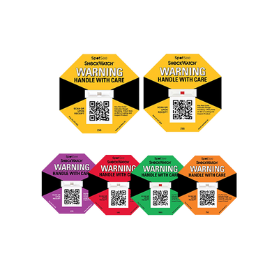 Indicateur de choc ShockWatch QR