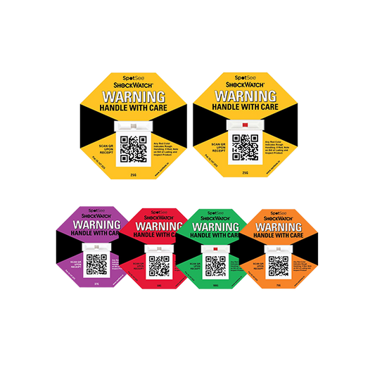Indicateur de choc ShockWatch QR