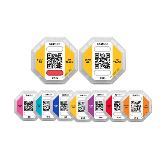 Indicateur de choc ShockWatch 2 QR