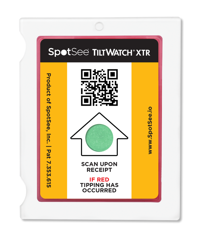Indicateur de renversement TiltWatch XTR QR