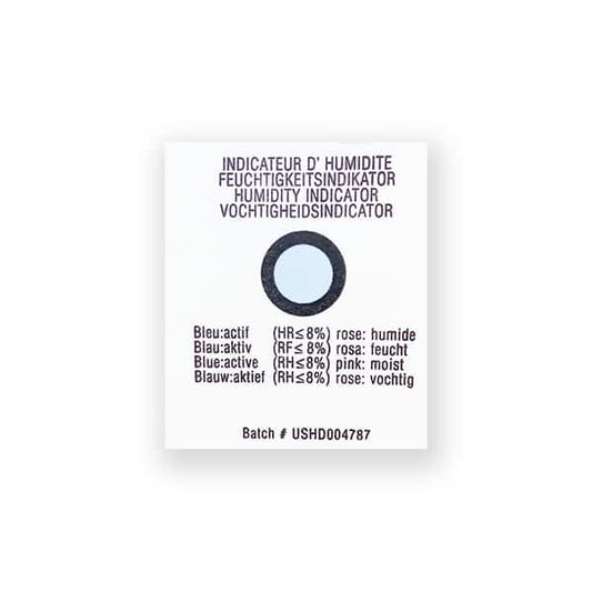 Carte indicatrice humidité réversible