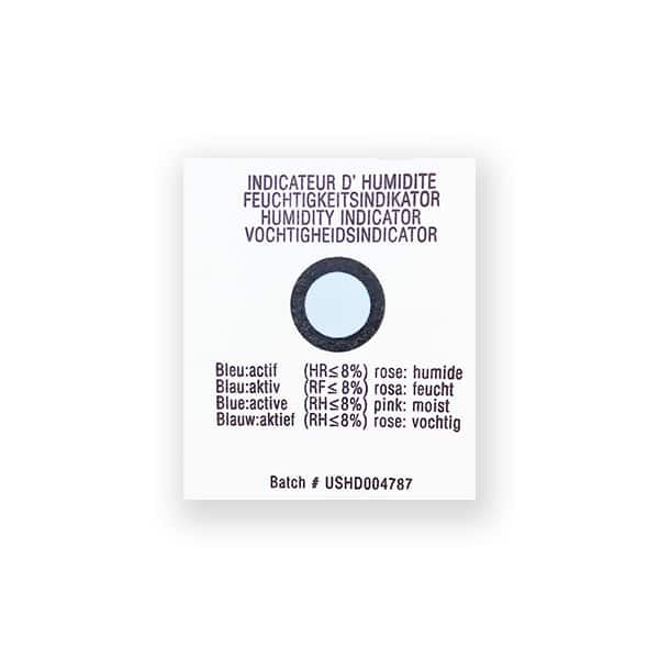 Carte indicatrice humidité réversible