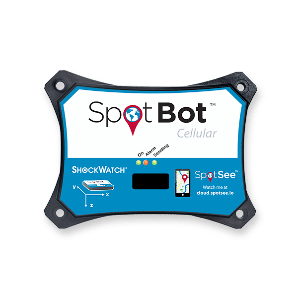 Unité d'alimentation auxiliaire d'avion : enregistreur de choc SpotBot ™ Cellular