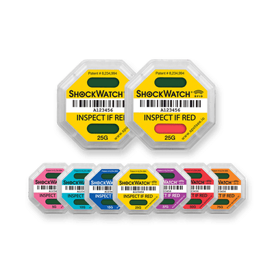 Indicateur de choc ShockWatch RFID