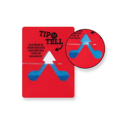 Indicateur de renversement TIP N TELL
