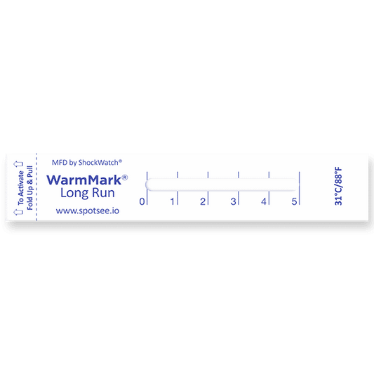 Indicateur de température Warmmark longue durée