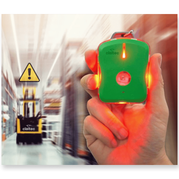 Système alerte piéton PAS (Pedestrian Alert System) pour cariste et piéton