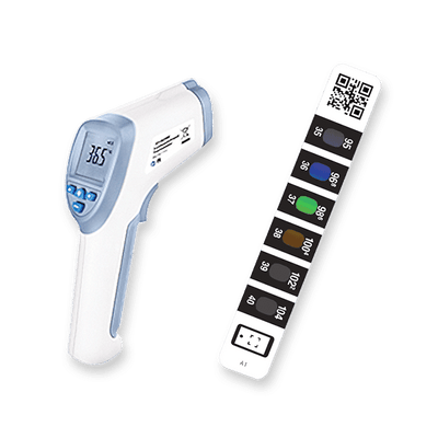 Thermomètre infrarouge et thermomètre frontal